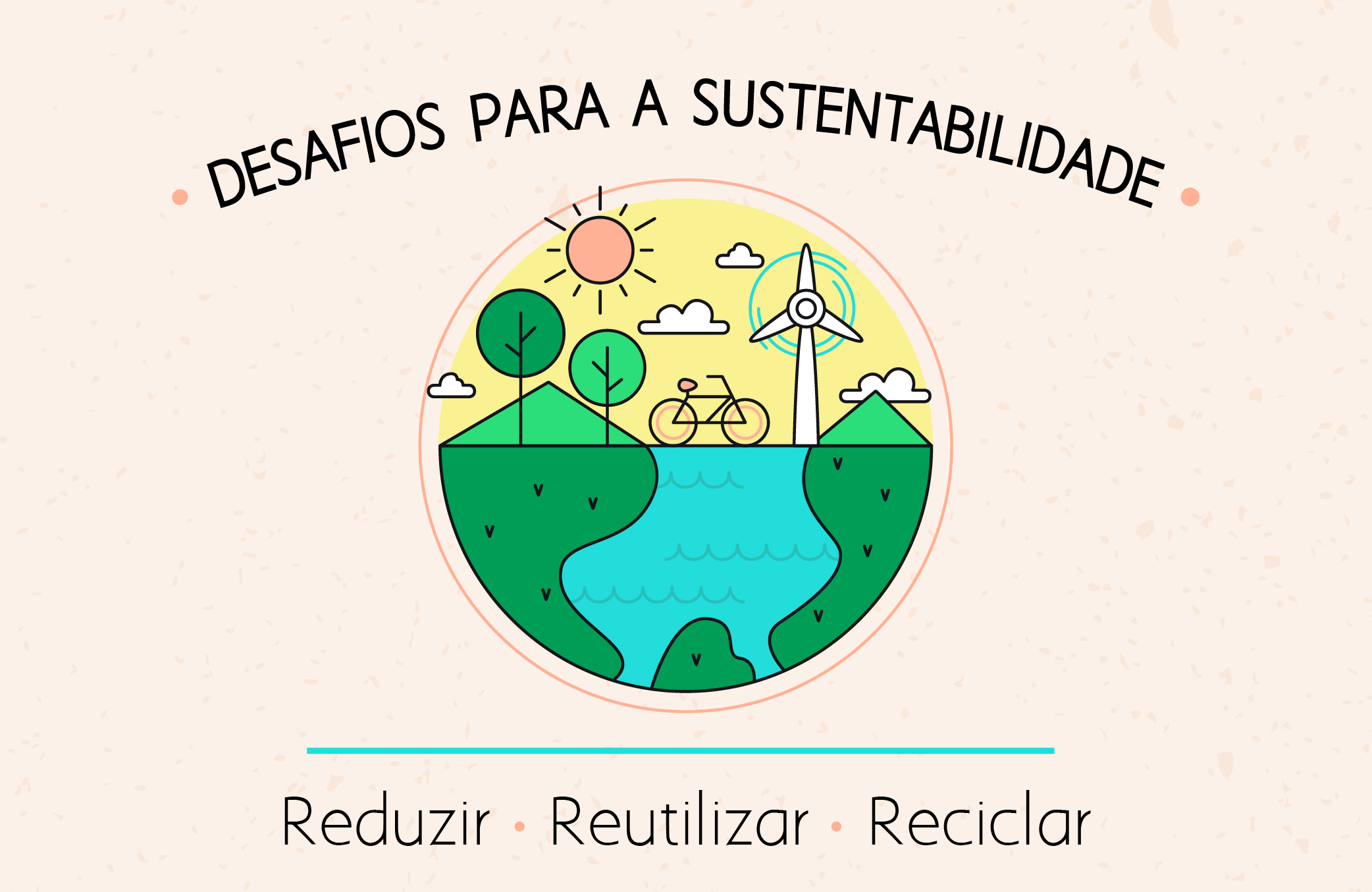 Reduzir Reutilizar Reciclar Para Criancas Clipart